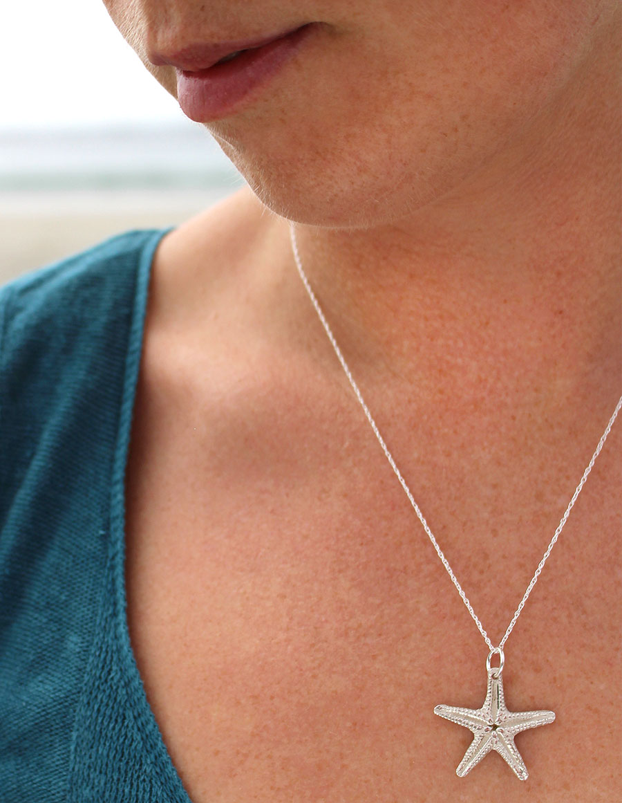 Small Starfish Necklace – KathrynRiechert