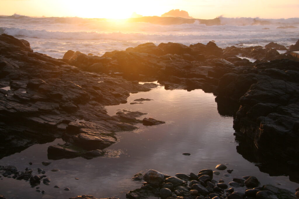 View of The Prisons, Cape Cornwall