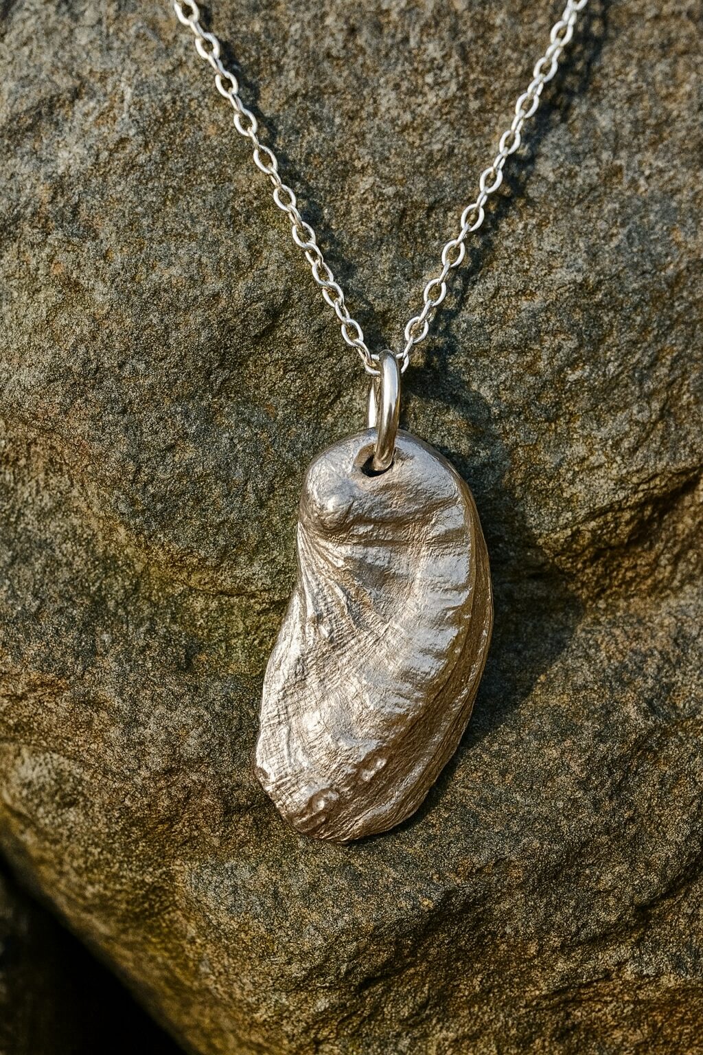 Silver Ormer Shell Ormer Shell Necklace - Shop Handmade Cornish Silver Jewellery | Natural ...